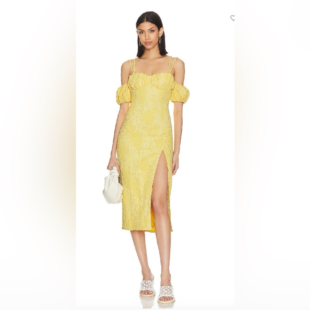 Camila Coelho Clemence Midi Dress- Fits XS/S - NWT - Perfect New Condition